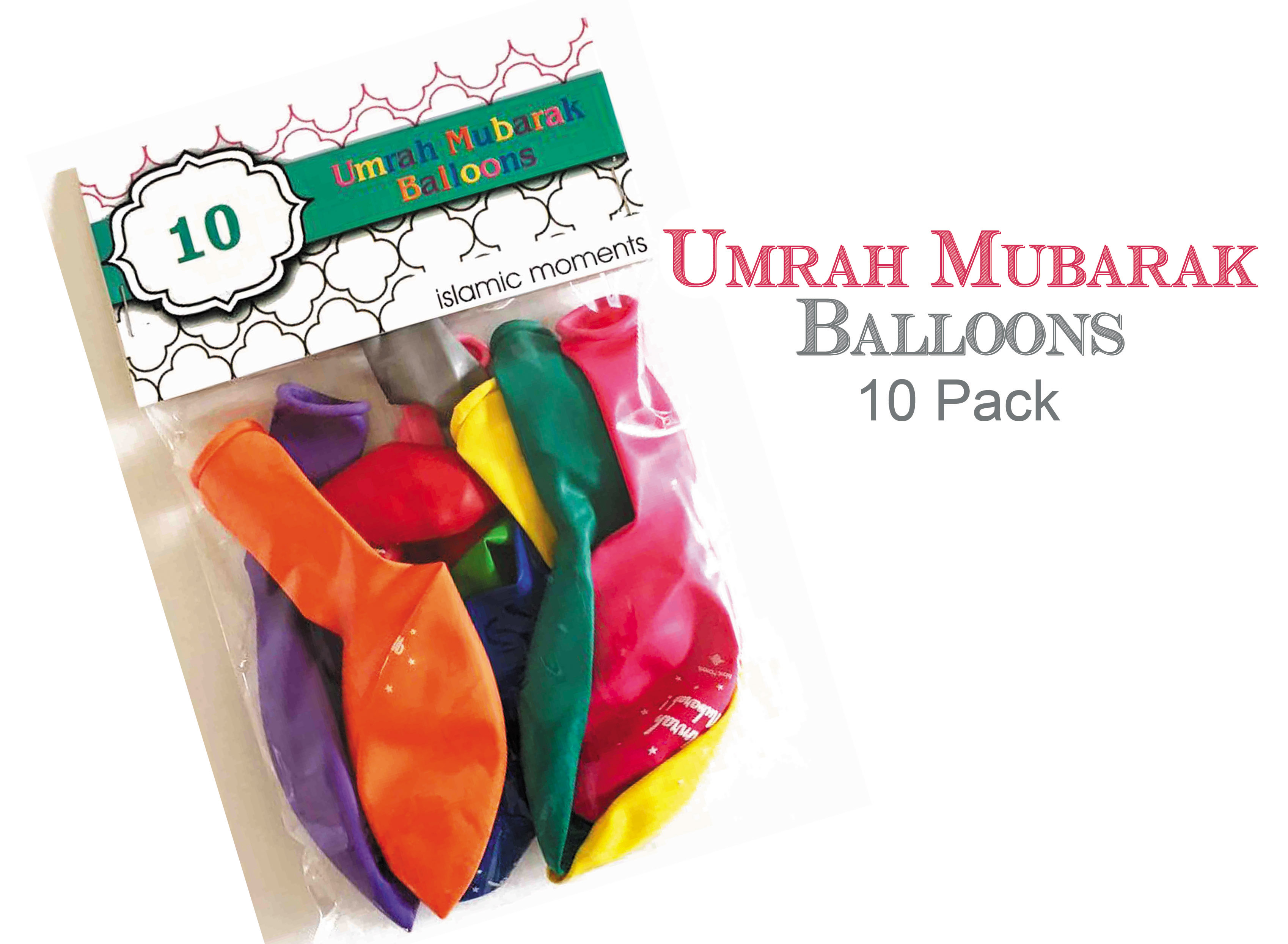 1Set UMRAH MUBARAK OMRA Balloon Set for Muslim Festival Home DIY Decoration  Ramadan Kareem Kids Birthday Party Ballon Globos